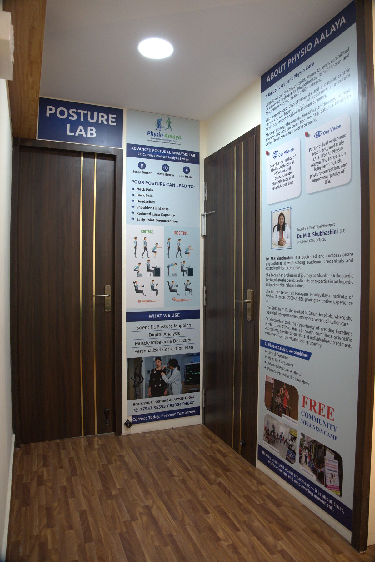 Postural Lab and Consultation room
