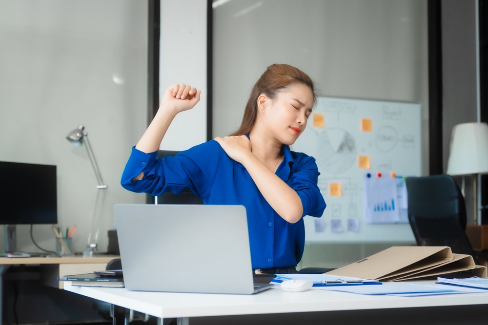 Ergonomic workplace assessment at Physio Aalaya Bangalore